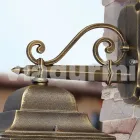 Applique d'extérieur en aluminium fabriquée en Italie, Aquilina Viadurini