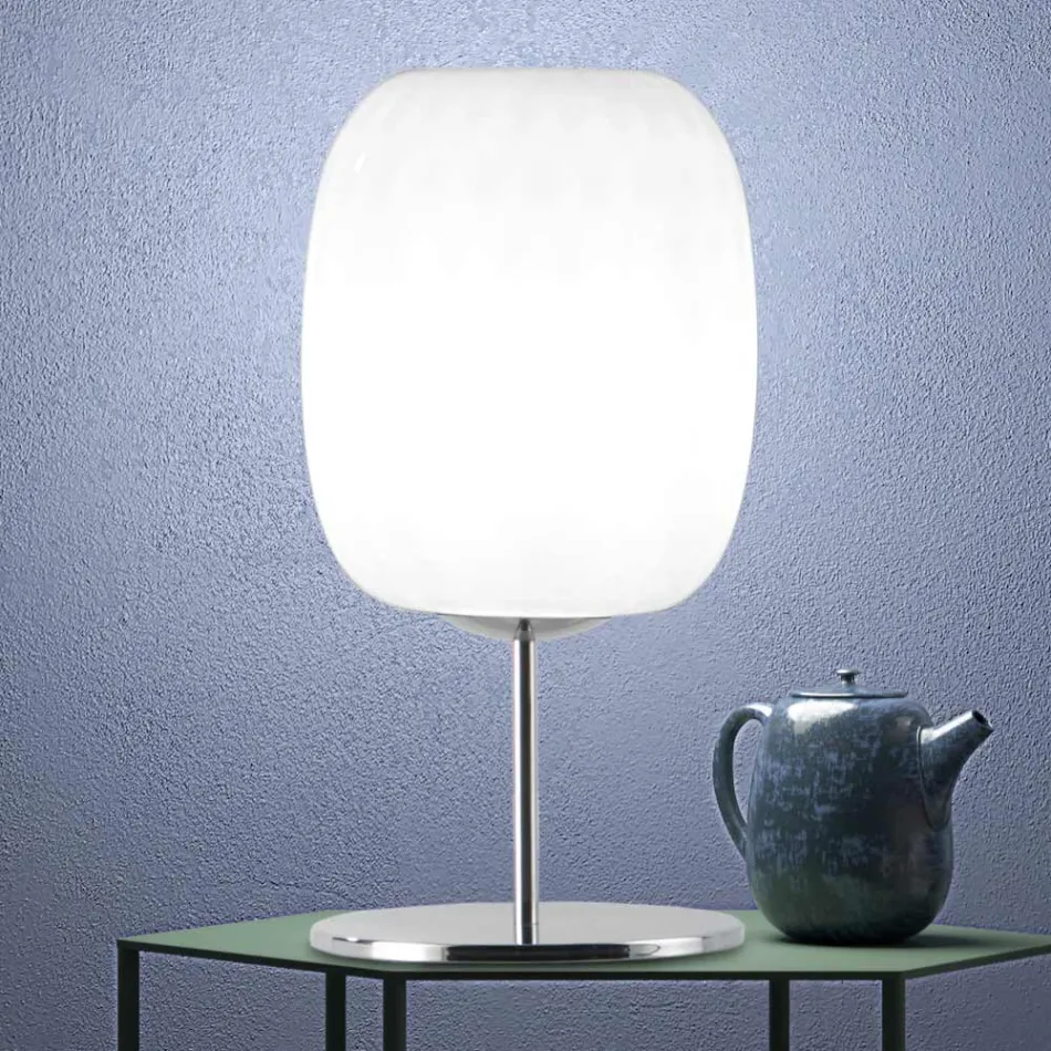Lampe de Table Artisan en Verre de Venise Soufflé - Cloe Balloton Viadurini