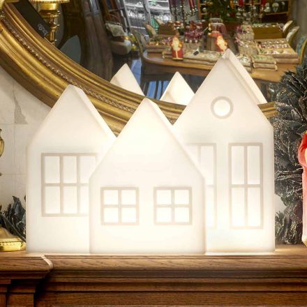 Lampe à poser Casette Led Blanc ou Rouge Design Slide Made in Italy - Kolme Viadurini