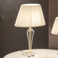 Lampe de table classique en verre fait main italien - Rapallo