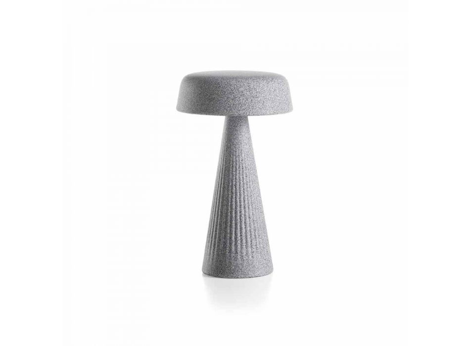 Lampe de table avec structure en polyéthylène Made in Italy - Desmond Viadurini