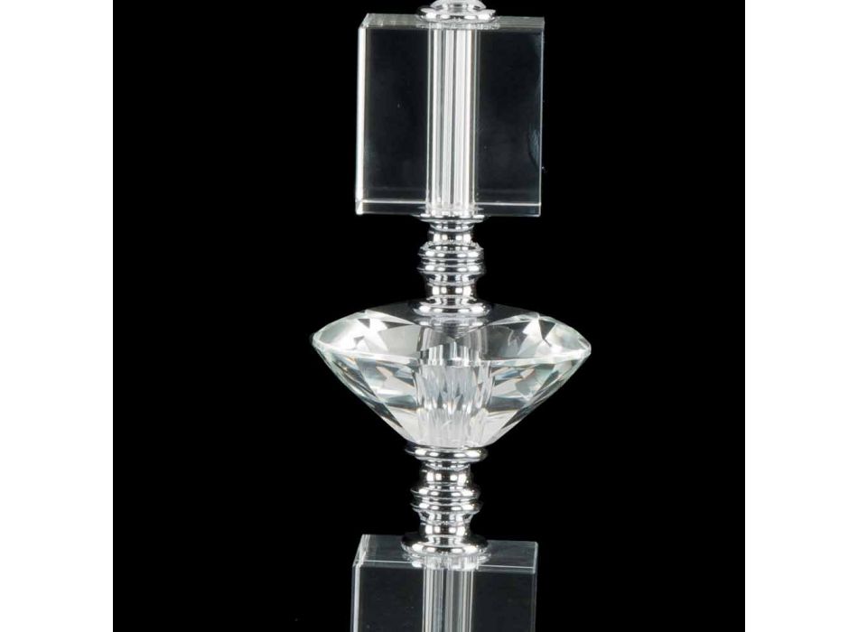 verre design lampe et table en cristal Ivy, fabriqué en Italie Viadurini