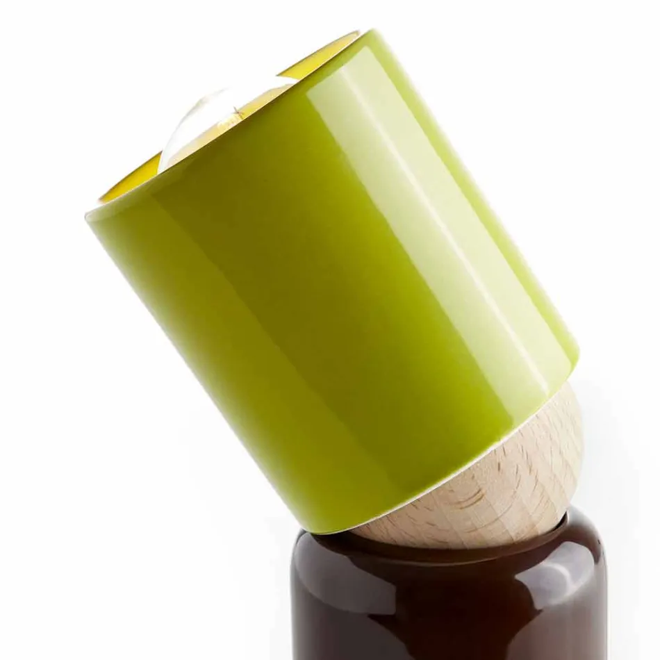 Lampe à poser en céramique au design moderne fabriquée en Italie, en Asie Viadurini