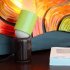 Lampe à poser en céramique au design moderne fabriquée en Italie, en Asie Viadurini