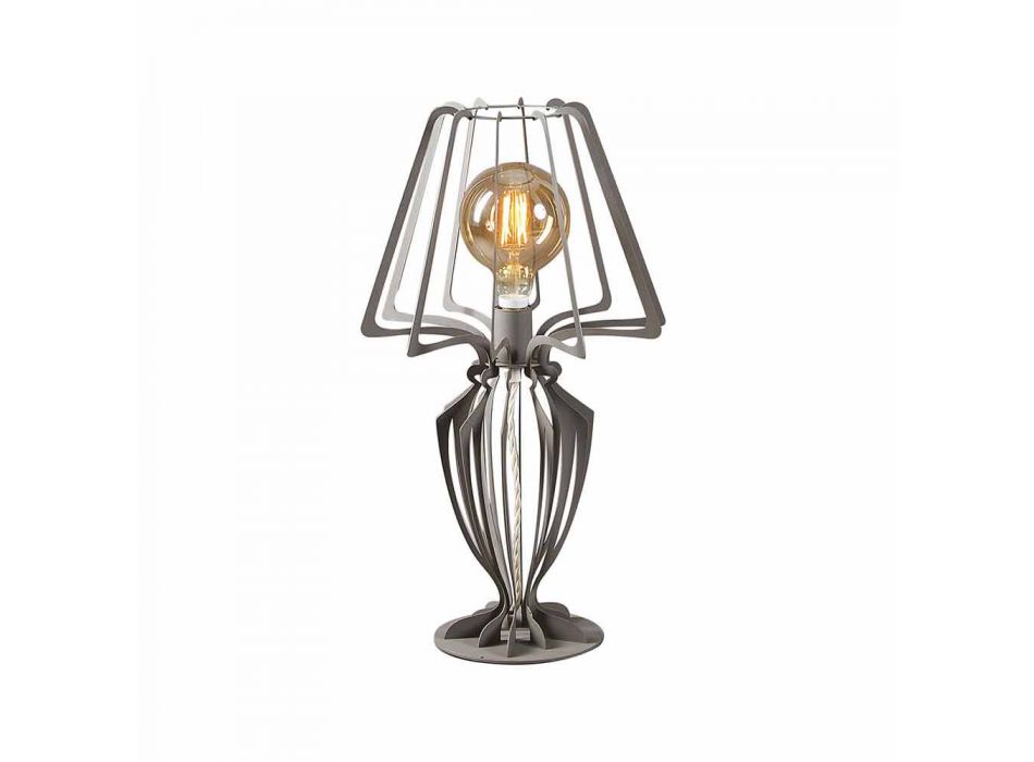 Lampe de table en fer au design moderne Made in Italy - Giunone Viadurini