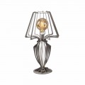 Lampe de table en fer au design moderne Made in Italy - Giunone
