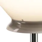 Grande lampe de table en verre soufflé à la main, disponible en plusieurs couleurs et fabriquée en Italie - Iride Viadurini
