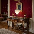 Grande lampe de table en verre soufflé à la main, disponible en plusieurs couleurs et fabriquée en Italie - Iride