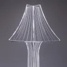 Lampe de table Aurel en plexiglas, disponible en deux tailles, fabriquée en Italie Viadurini