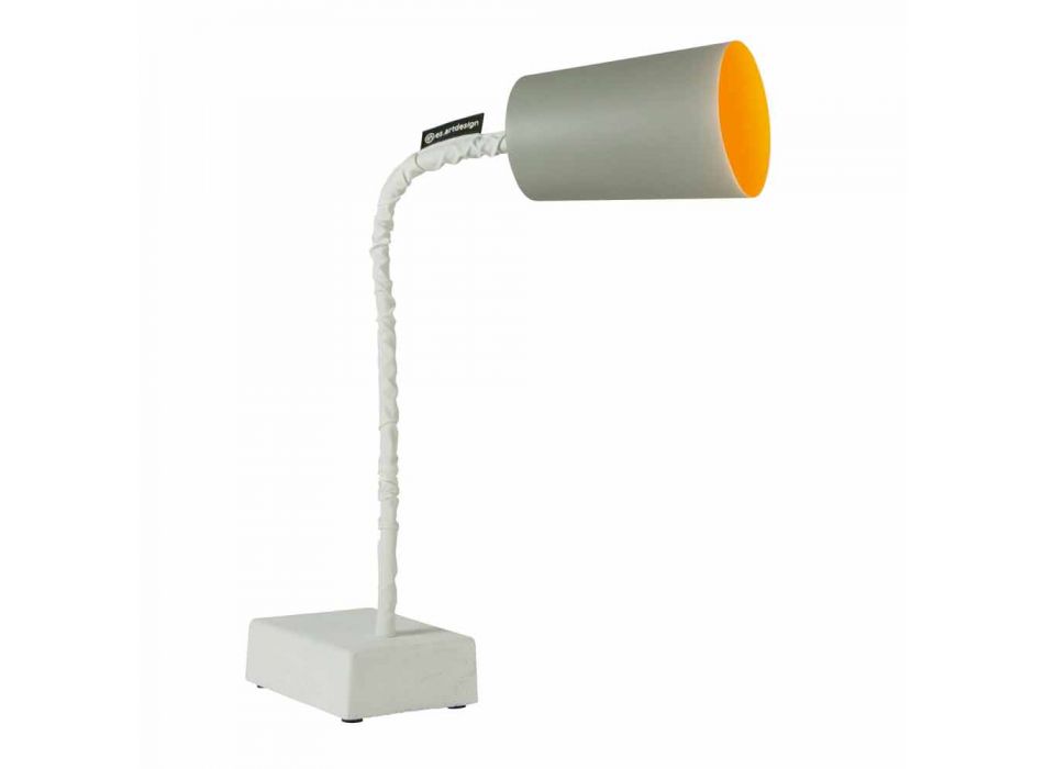 Lampe de table In-es.artdesign Paint T2 tige de ciment flexible Viadurini