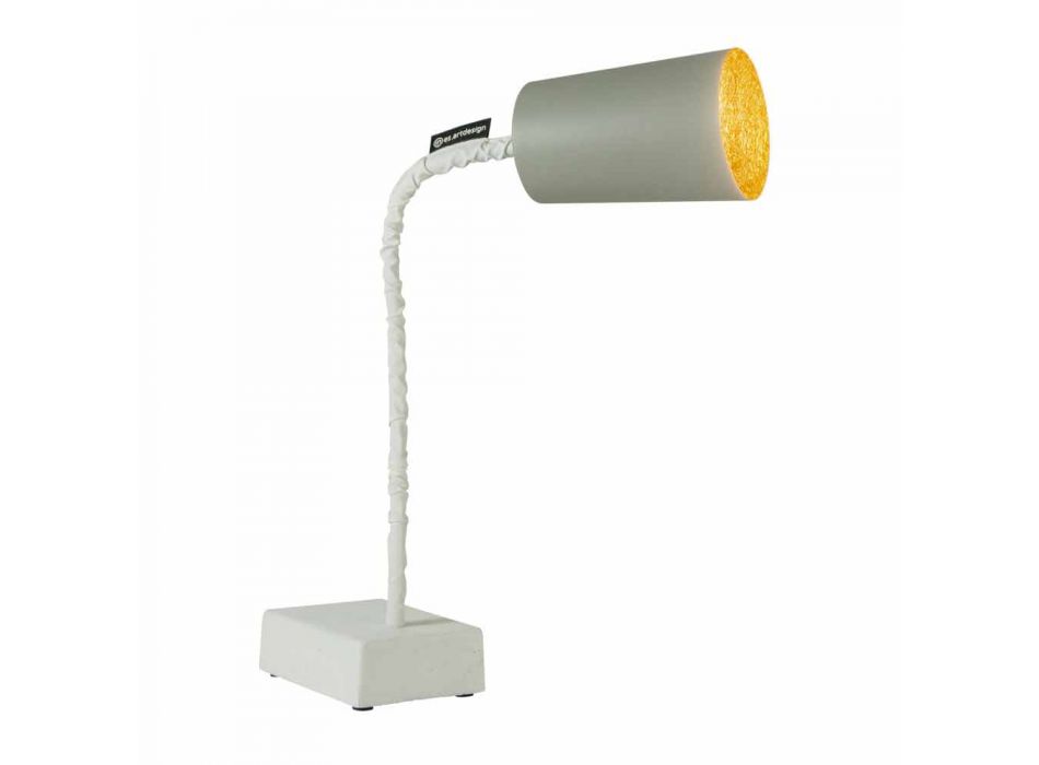 Lampe de table In-es.artdesign Paint T2 tige de ciment flexible Viadurini
