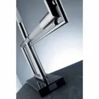 Lampe de Table en Laiton et Résine avec Base en Marbre Made in Italy - Quizza Viadurini