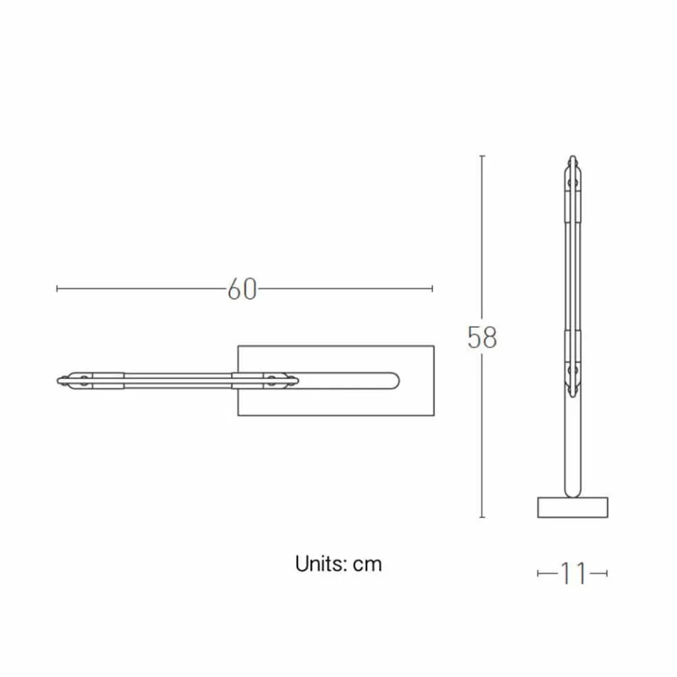 Lampe de Table en Laiton et Résine avec Base en Marbre Made in Italy - Quizza Viadurini