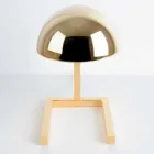 Lampe de Table en Laiton avec Finition Or ou Palladium Made in Italy - Adana Viadurini