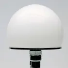 Lampe de table en verre avec abat-jour en opale fabriquée en Italie - Dacca Viadurini