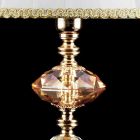 Lampe de table en verre et cristal Belle, fabriqué en Italie Viadurini