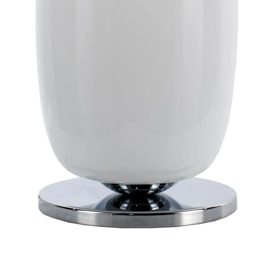 Lampe de table en verre soufflé à Venise 16 22 cm - Bambou Viadurini