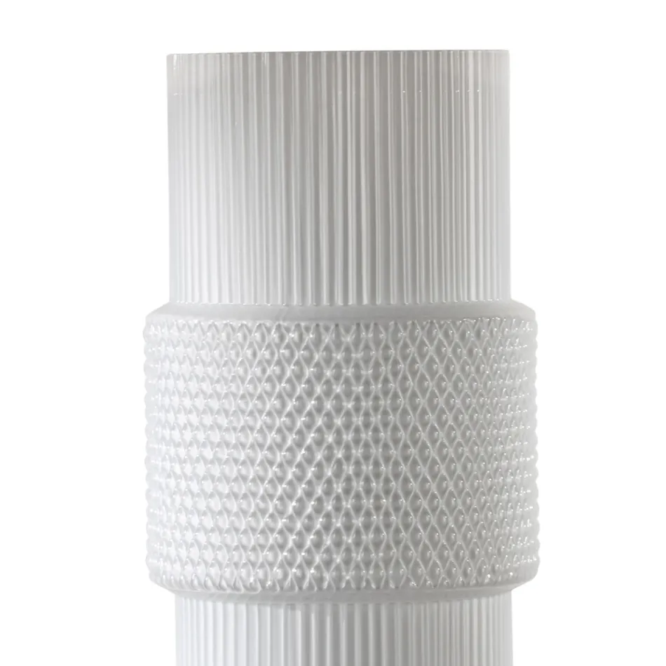 Lampe de Table en Verre Soufflé à Venise et Métal - Satomi Viadurini