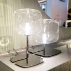 Lampe de table LED avec structure en métal Made in Italy - Donatina Viadurini