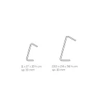 Lampe De Table Led Cristal Acrylique Plié Laser Décor - Possett Viadurini