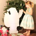 Lampe de table LED design moderne en forme de père Noël - Babbostar Viadurini