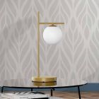 Lampe de table moderne en laiton et finition verre Made in Italy - Carima Viadurini