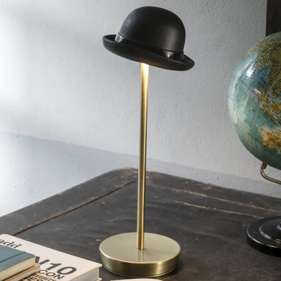 Lampe de table rechargeable et inclinable par Magnet - Bombetta Viadurini