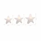 Lampe de table en polyéthylène solaire ou LED Star Design - Ringostar Viadurini