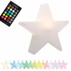 Lampe de table en polyéthylène solaire ou LED Star Design - Ringostar Viadurini