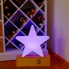 Lampe de table en polyéthylène solaire ou LED Star Design - Ringostar Viadurini