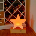 Lampe de table en polyéthylène solaire ou LED Star Design - Ringostar Viadurini