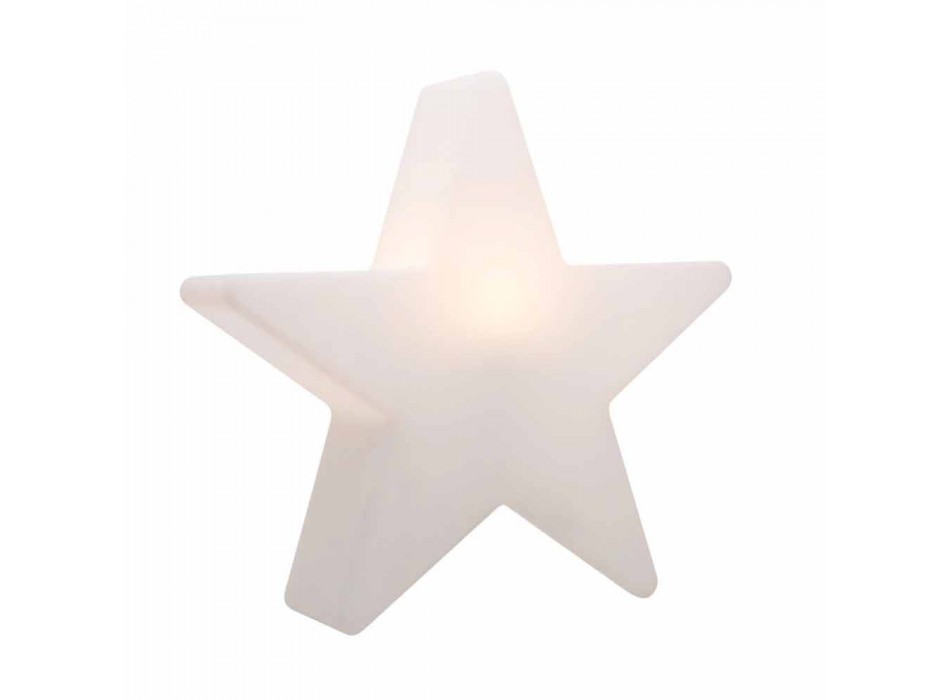 Lampe de table en polyéthylène solaire ou LED Star Design - Ringostar Viadurini
