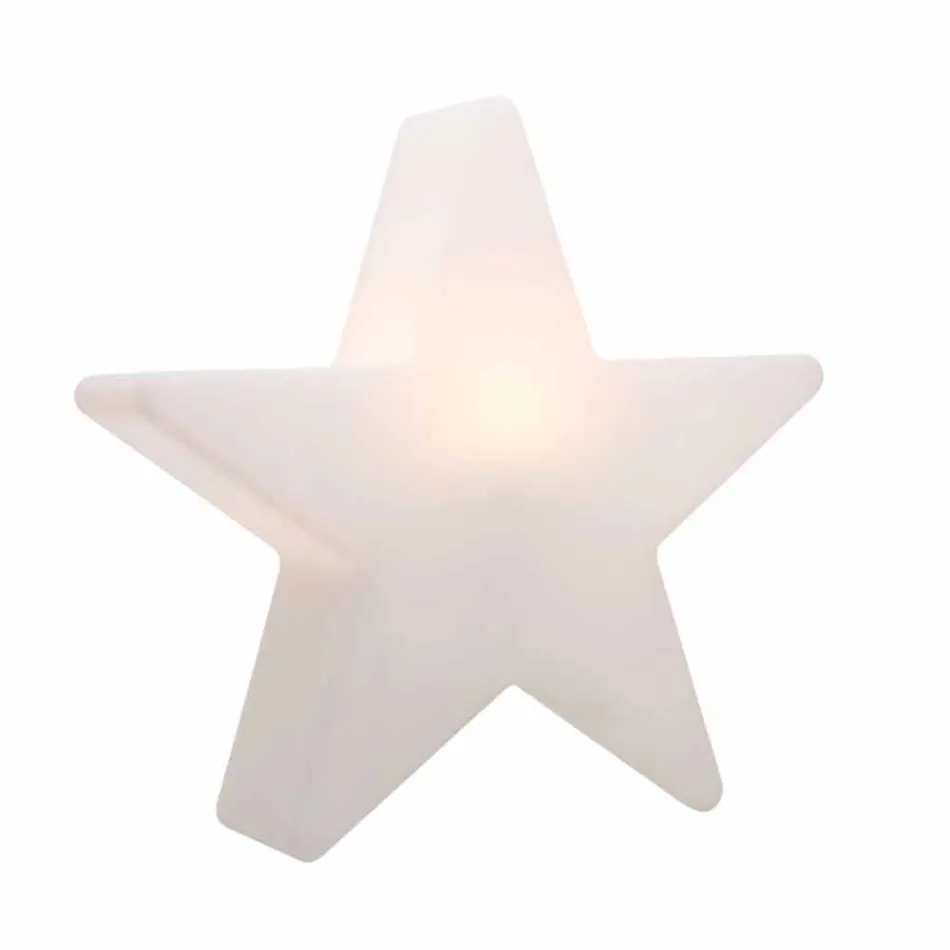 Lampe de table en polyéthylène solaire ou LED Star Design - Ringostar Viadurini