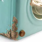 Lampe de table de style industriel en céramique et fer Valerie Viadurini