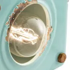 Lampe de table de style industriel en céramique et fer Valerie Viadurini