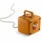 Lampe de table de style industriel en céramique et fer Valerie Viadurini