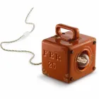 Lampe de table de style industriel en céramique et fer Valerie Viadurini