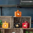 Lampe de table de style industriel en céramique et fer Valerie Viadurini