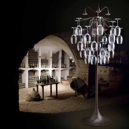 Lampadaire 30 verres de Sauvignon à l&#39;envers Viadurini