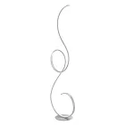 Lampadaire LED avec Structure en Métal Peint Design-Clac Viadurini