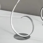 Lampadaire LED avec Structure en Métal Peint Design-Clac Viadurini