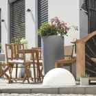 Lampadaire Semisphere Attack to Choice 2 tailles Design moderne - Semistar Viadurini