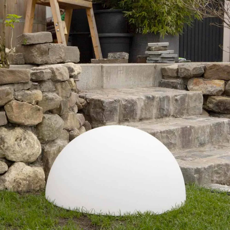 Lampadaire Semisphere Attack to Choice 2 tailles Design moderne - Semistar Viadurini