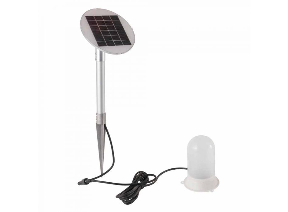 Lampadaire à énergie solaire ou design coloré rond à LED - Globostar Viadurini