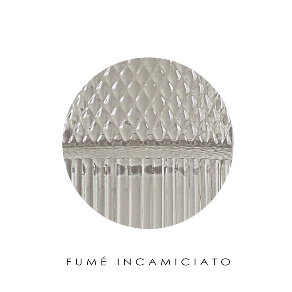 Lampadaire Artisan en Verre Soufflé Vénitien 30 cm - Satomi Viadurini