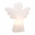 Lampadaire Blanc E27, Led ou Ange Solaire Design Moderne - Angelostar Viadurini