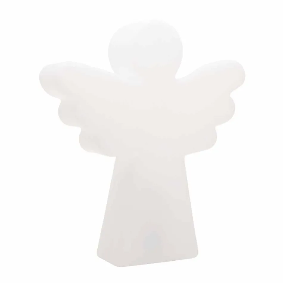 Lampadaire Blanc E27, Led ou Ange Solaire Design Moderne - Angelostar Viadurini