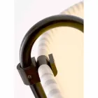 Lampadaire en laiton et le tissu Hua Hika Viadurini