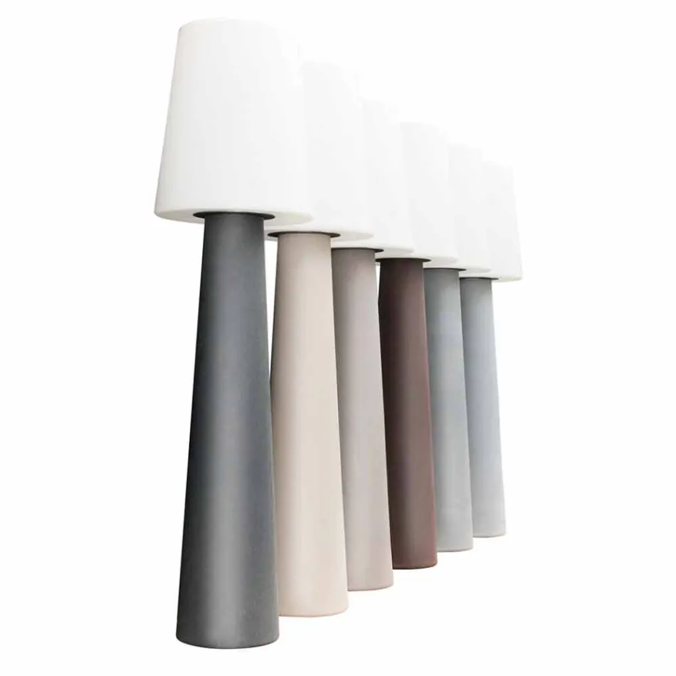 Lampadaire Coloré Led, Solaire ou Design E27 Extérieur et Intérieur - Fungostar Viadurini