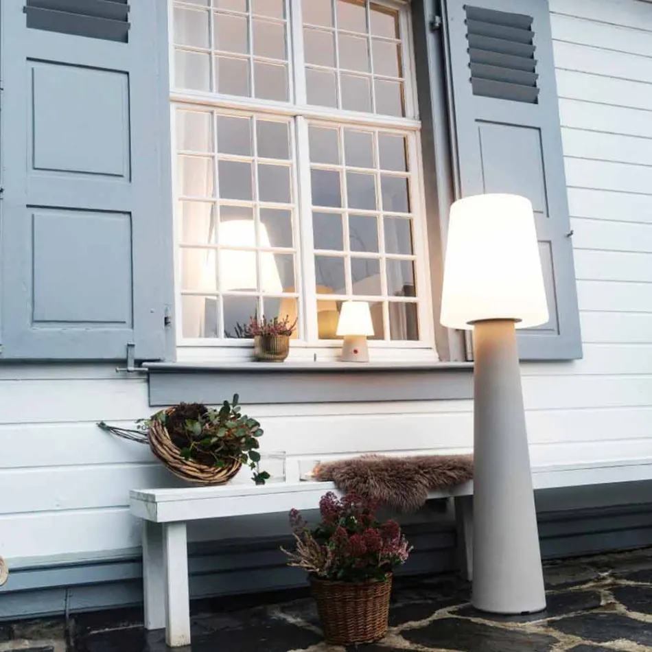 Lampadaire Coloré Led, Solaire ou Design E27 Extérieur et Intérieur - Fungostar Viadurini